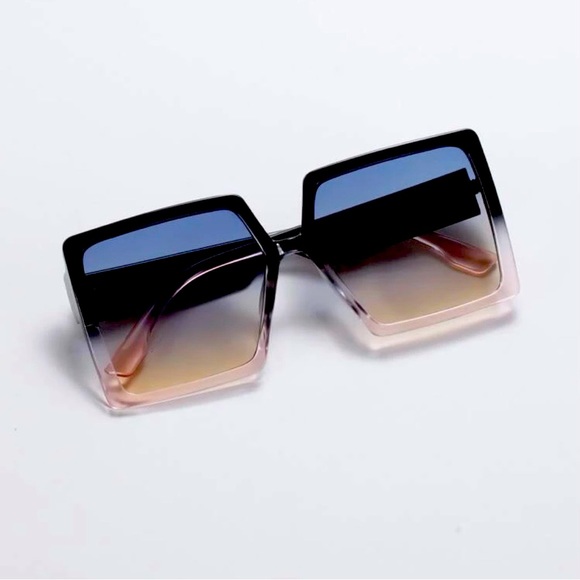 🆕New Gorgeous Gradient Square Sunglasses - Picture 1 of 3